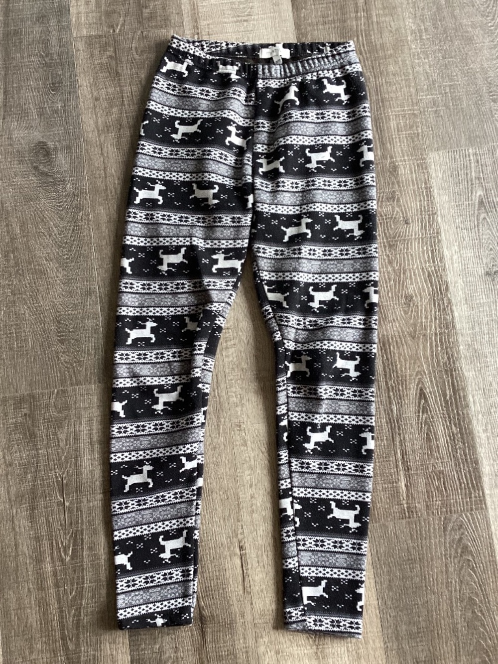 Warm Christmas reindeer pants